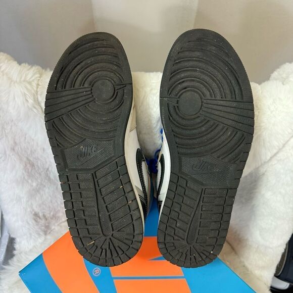 NIKE Air Jordan Men’s 1 High OG Prototype DC615-100 White Multi Color Sneakers 9 - Picture 7 of 14